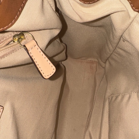 Coach Brown Signature Peyton Tote Shoulder Bag - Picture 9 of 10